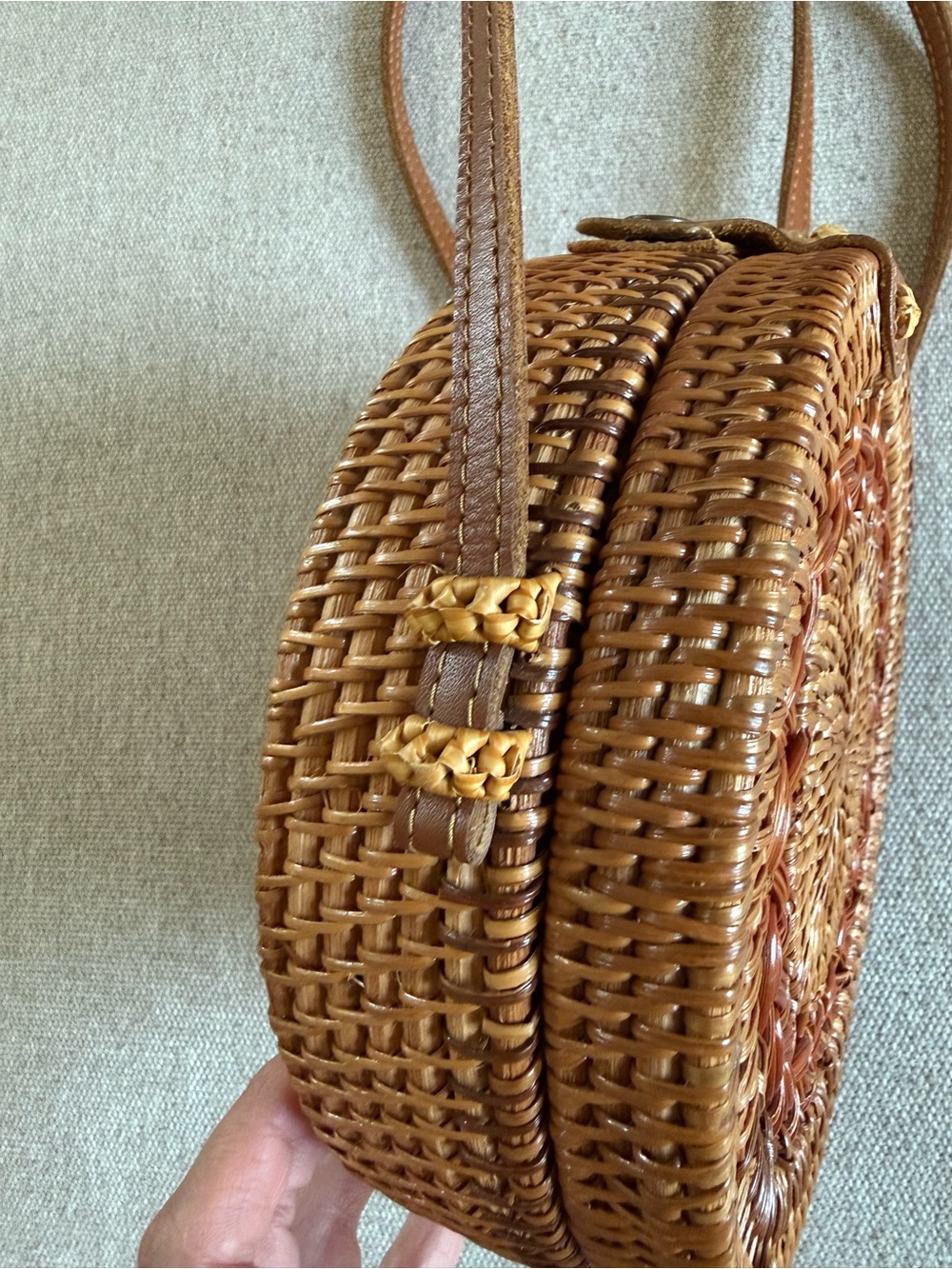 Small Rattan Bag - Picture 7 of 9